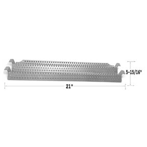 GRILL REPAIR STAINLESS STEEL HEAT SHIELD FOR VIKING VGIQ300-2RT, VGIQ410-3RT, VGIQ412-2RT, VGIQ530-4RT, VGIQ532-3RT GAS MODELS