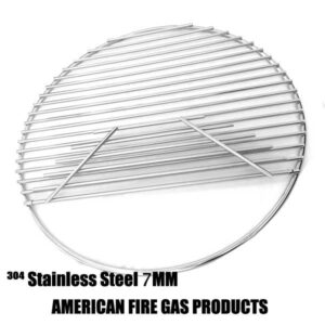 REPAIR PARTS FOR BIG GREEN EGG LARGE, LARGE-18CI, LARGE-18P, LARGE-18SS, Large EGG GAS GRILL MODELS, 18 1/2 INCHES 304 ROUND STAINLESS STEEL COOKING GRID