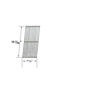 REPAIR PARTS FOR BROILCHEF 06695011, GSF3016E GAS GRILL MODELS, STAINLESS STEEL COOKING GRID