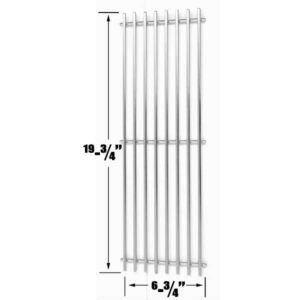 REPAIR PARTS FOR CHAR-GRILLER 3001, 3030, 3725, 2121, 2123, 2222 GAS GRILL MODELS, STAINLESS STEEL COOKING GRID