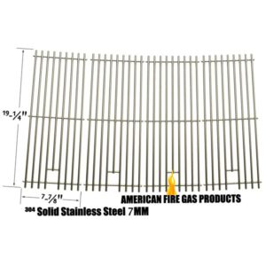 REPAIR PARTS FOR AUSTRALIAN BARBECUE 4-BURNER GAS GRILL MODELS, STAINLESS STEEL COOKING GRATES, SET OF 4