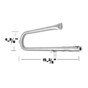 REPAIR PARTS FOR BRINKMANN 810-3660-G, 810-3660-S, 810-3660-0 GAS GRILL MODELS, STAINLESS STEEL GRILL BURNER